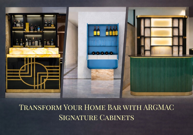Transform Your Home Bar with ARGMAC Signature Cabinets