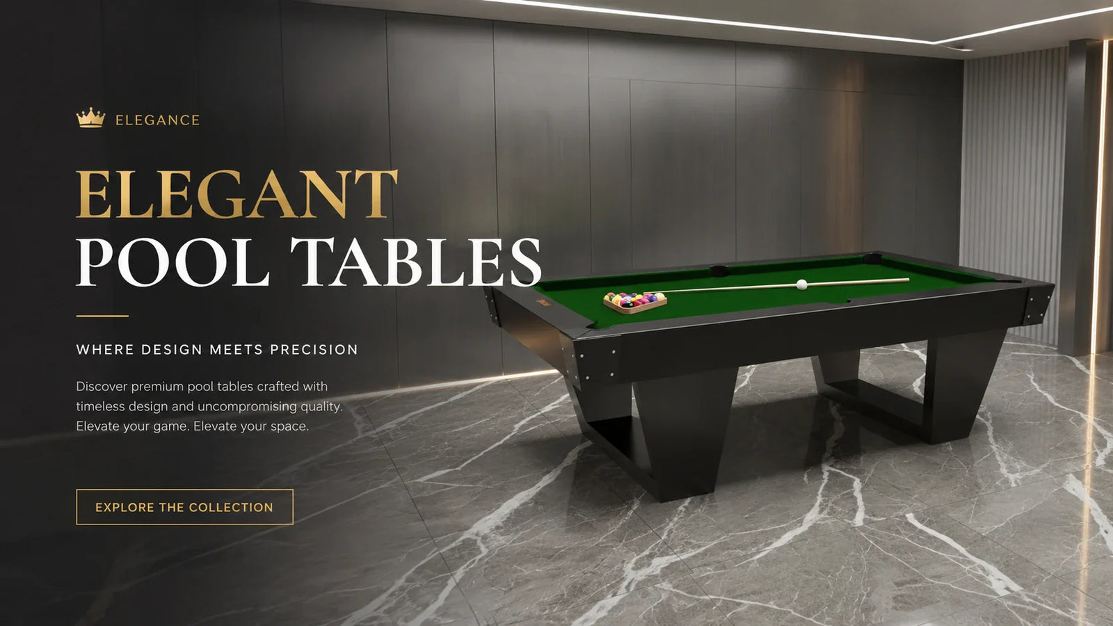 Elegant Pool Table Setups for High-End Entertainment Spaces