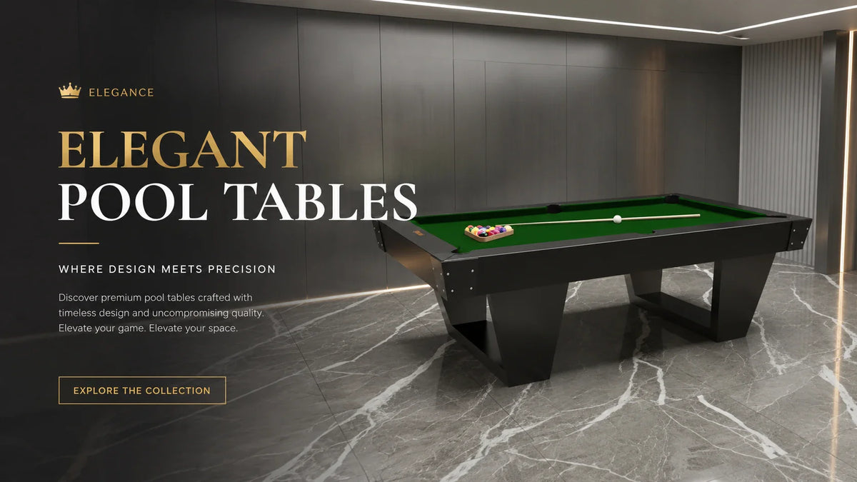Elegant Pool Table Setups for High-End Entertainment Spaces