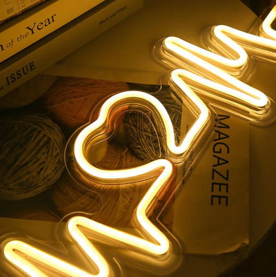 Heart Neon Sign: Add a Romantic Touch to Your Room Decor