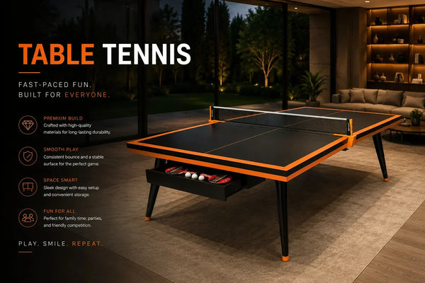 How to Integrate a Table Tennis Court into Luxury Interiors
