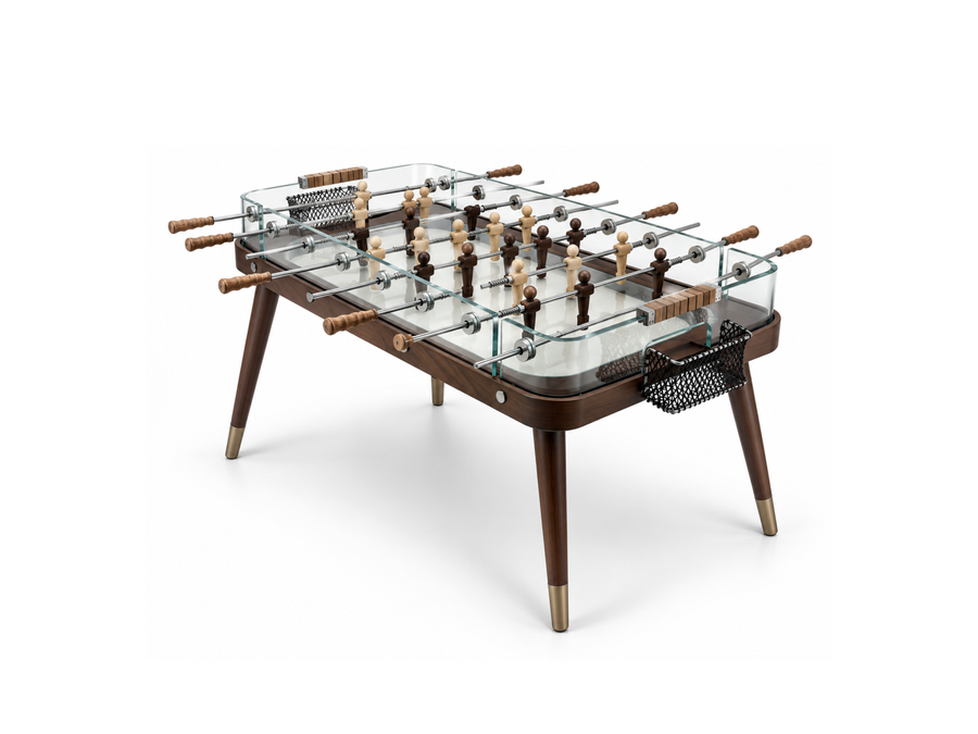 Glassy Foosball Table