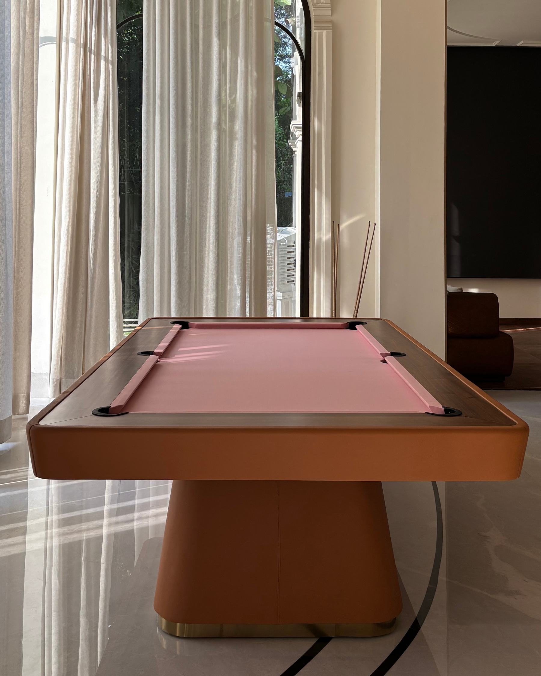 Elara Pool Table in a room setting