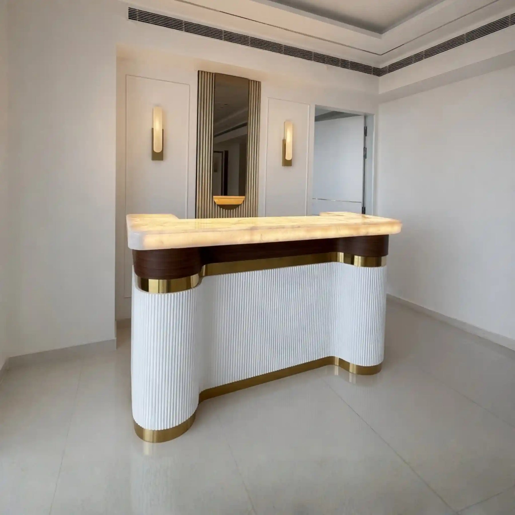 Sierra Bar Counter in a room setting