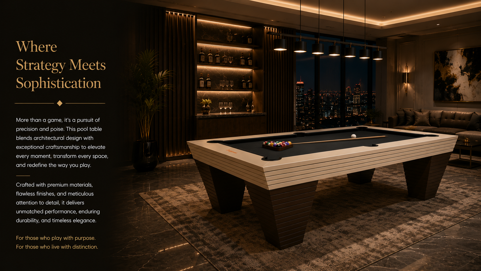 Luxury Home Pool Table Buying & Measurement Guide
