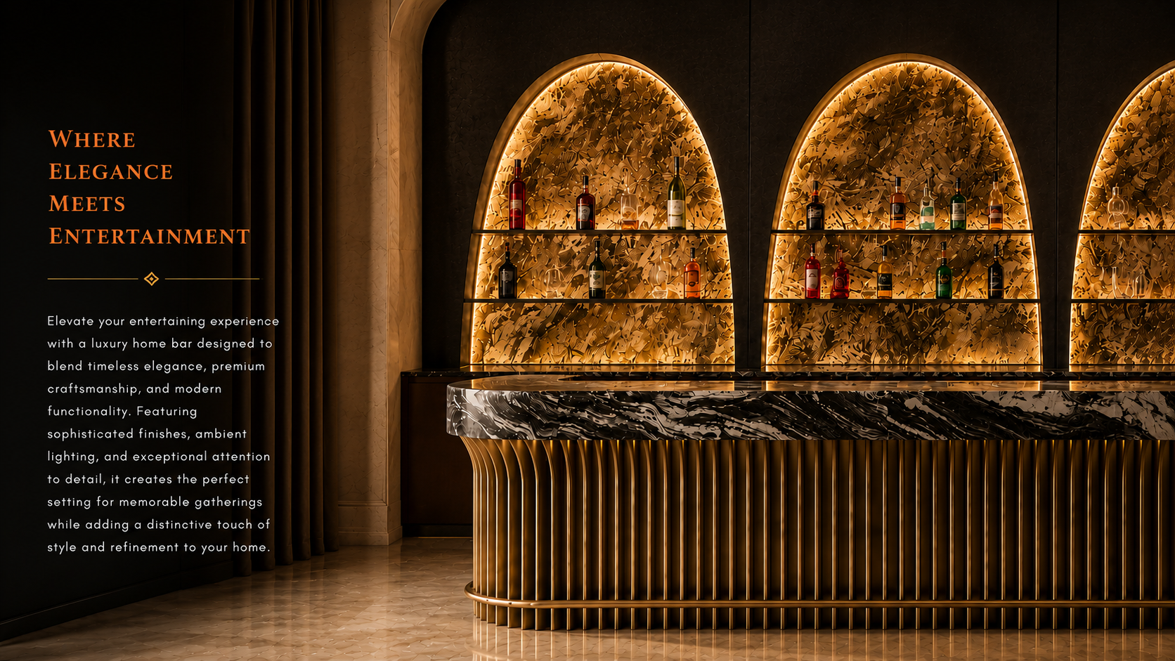 Luxury Home Bar Design Inspired by Luxury Yacht Interiors