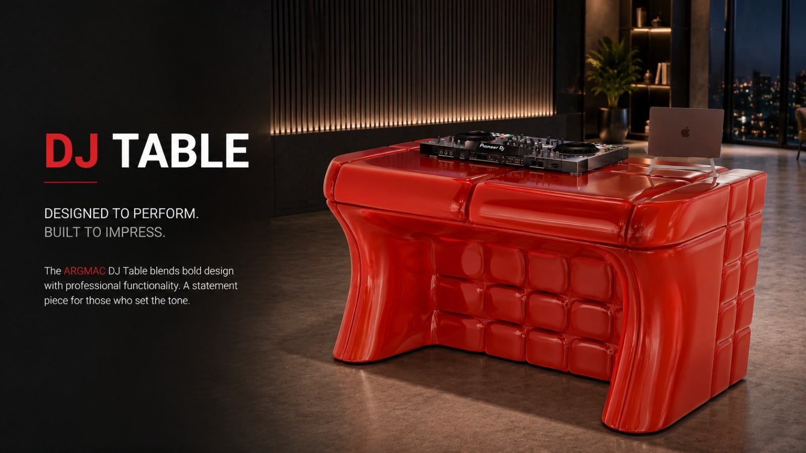 The Luxury DJ Table that Your Premium Sound Setup Deserves