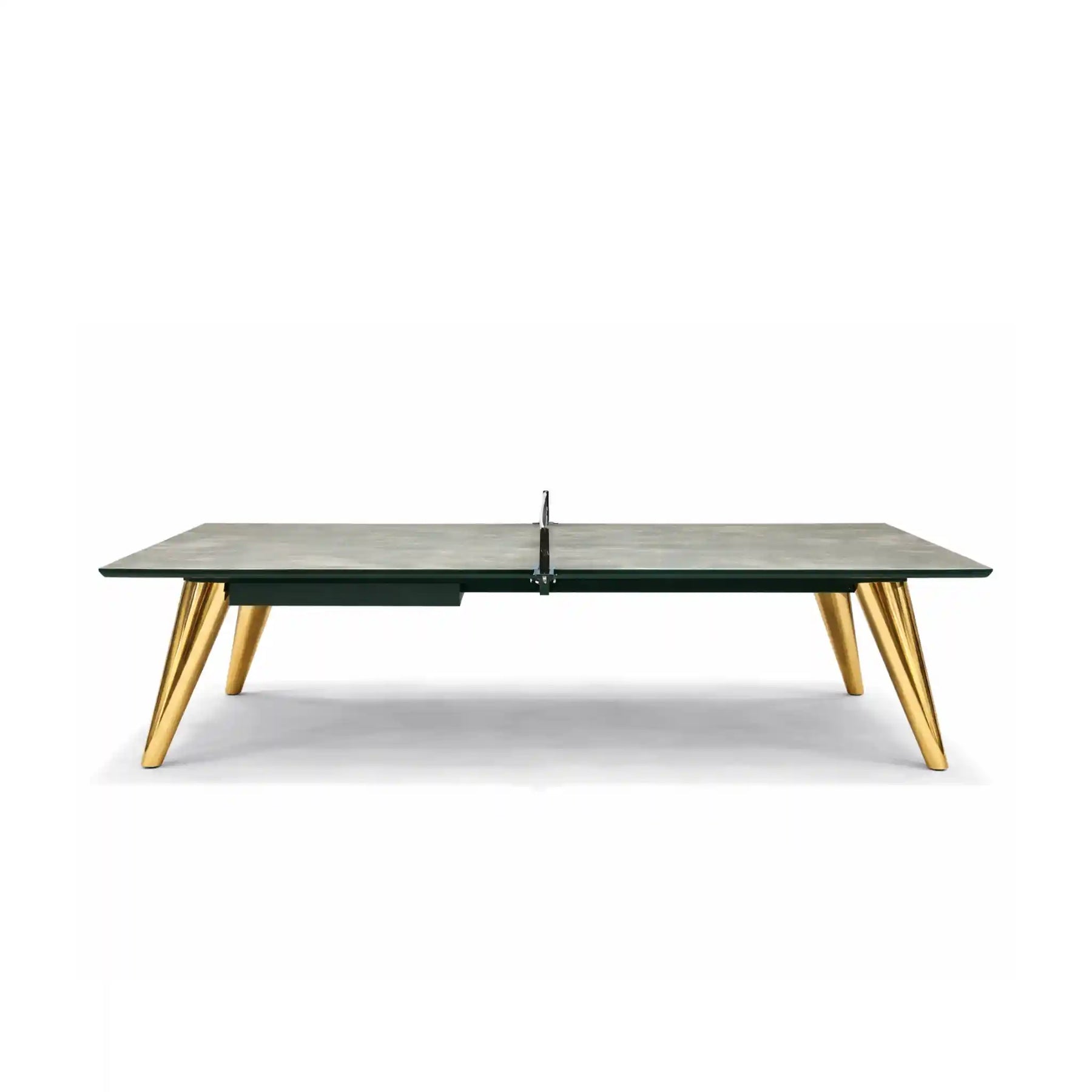 Pietra Oro Tennis Table in a room setting