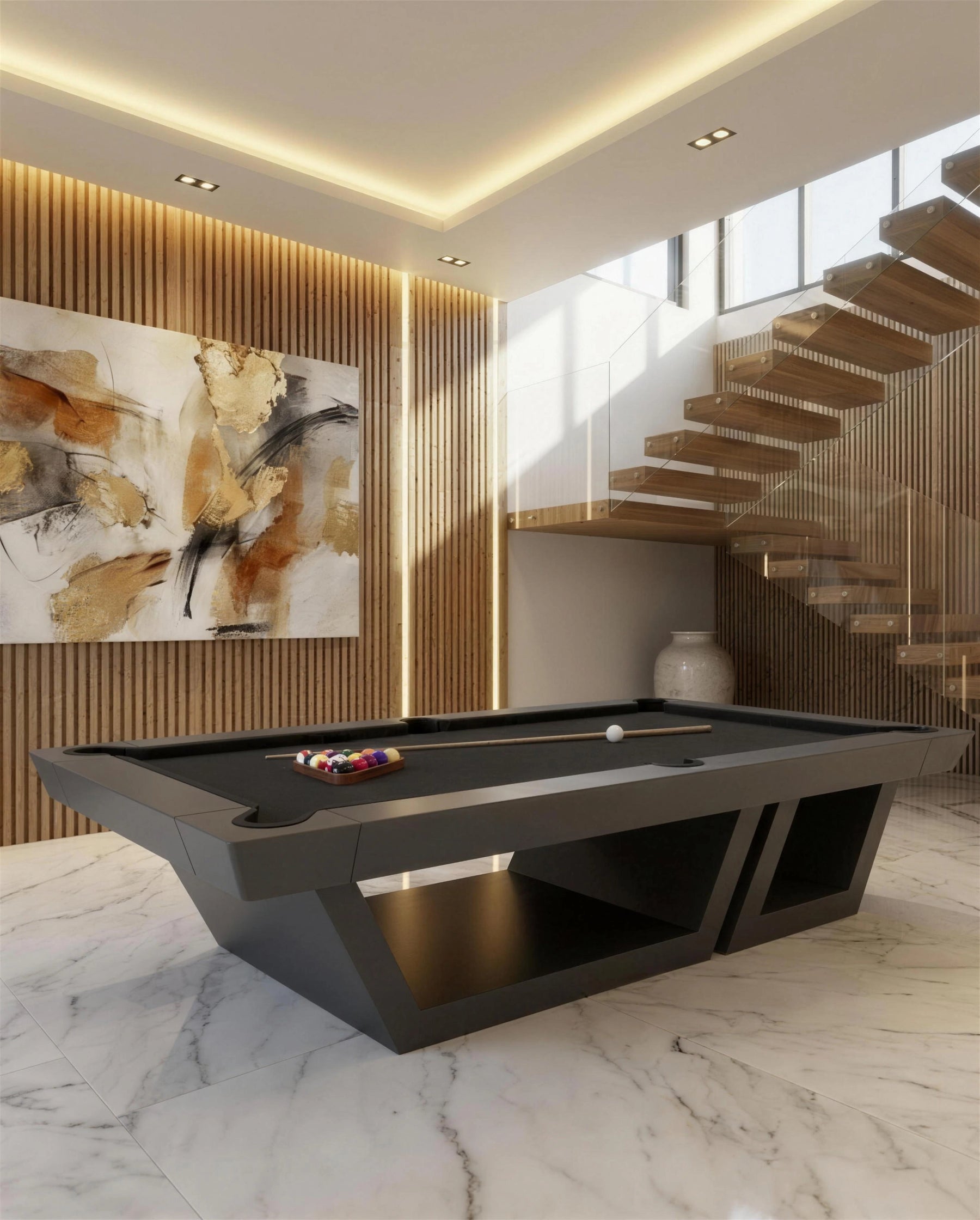 Angostura Pool Table in a room setting