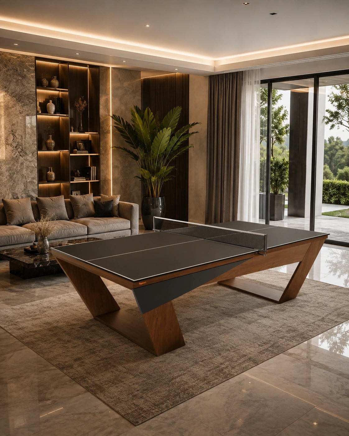 Arak Tennis Table in a room setting
