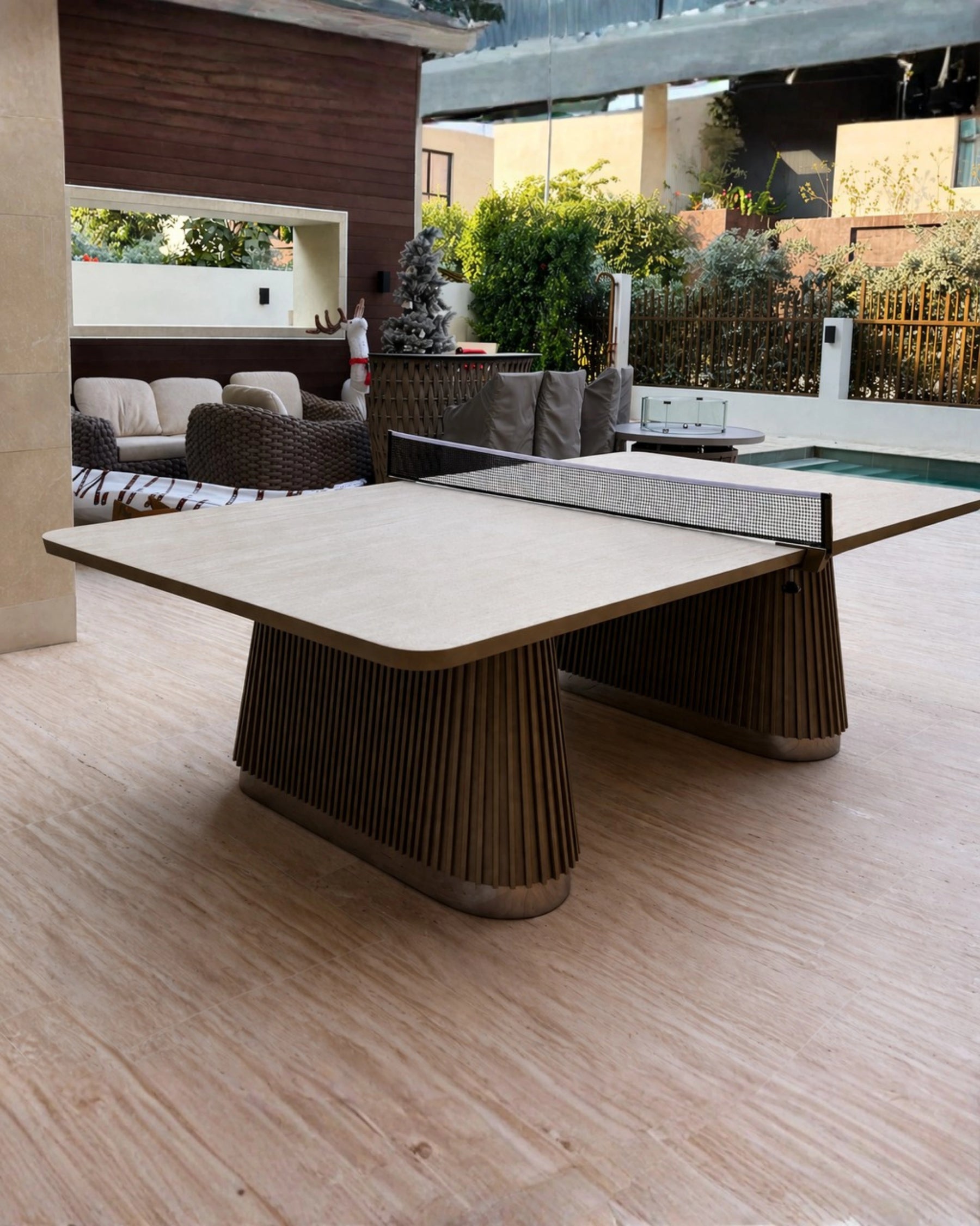 Veltrano Tennis Table in a room setting