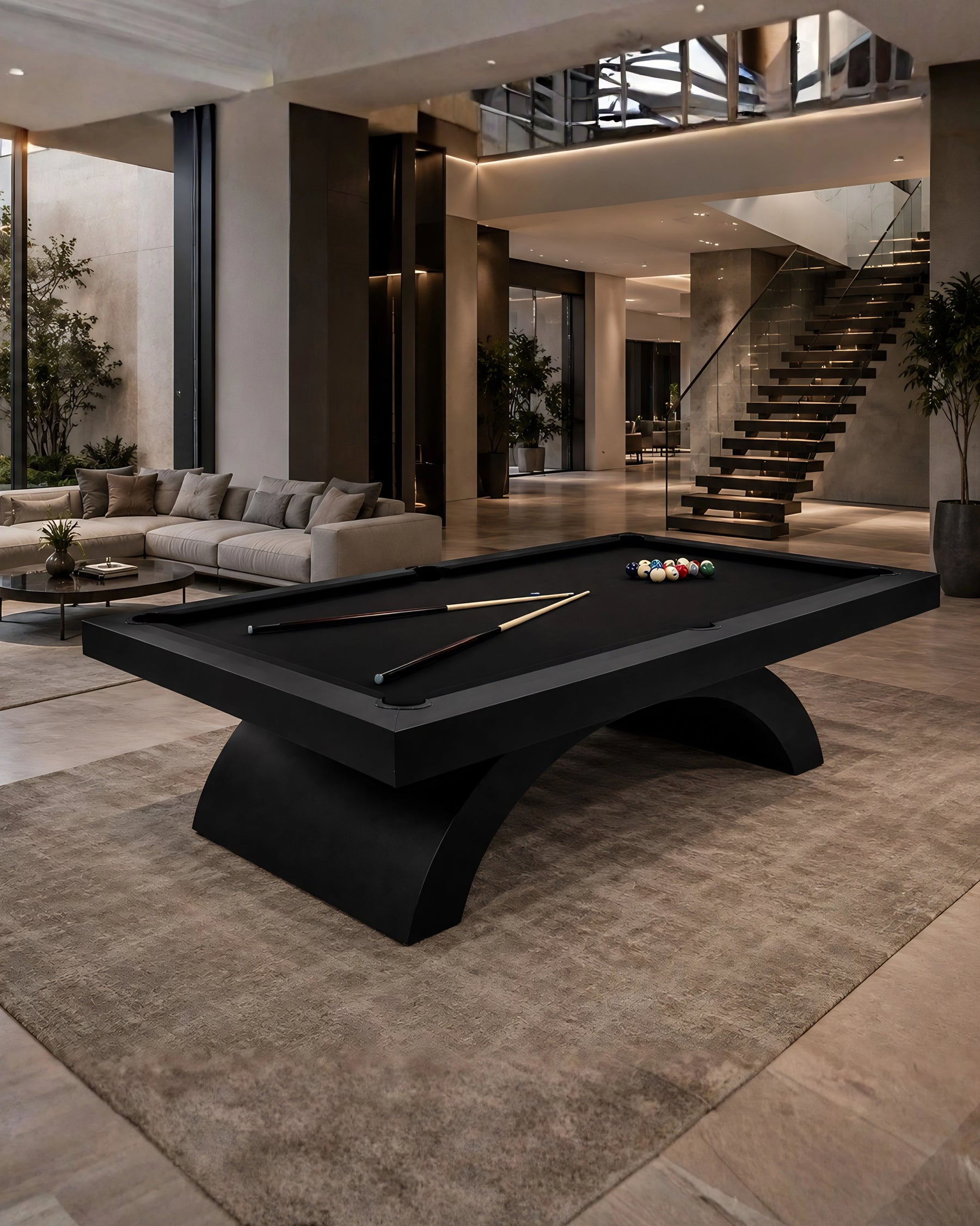 Candore Pool Table in a room setting