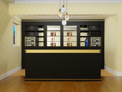 Cabernet sauvignon Luxury Home Bar - argmac