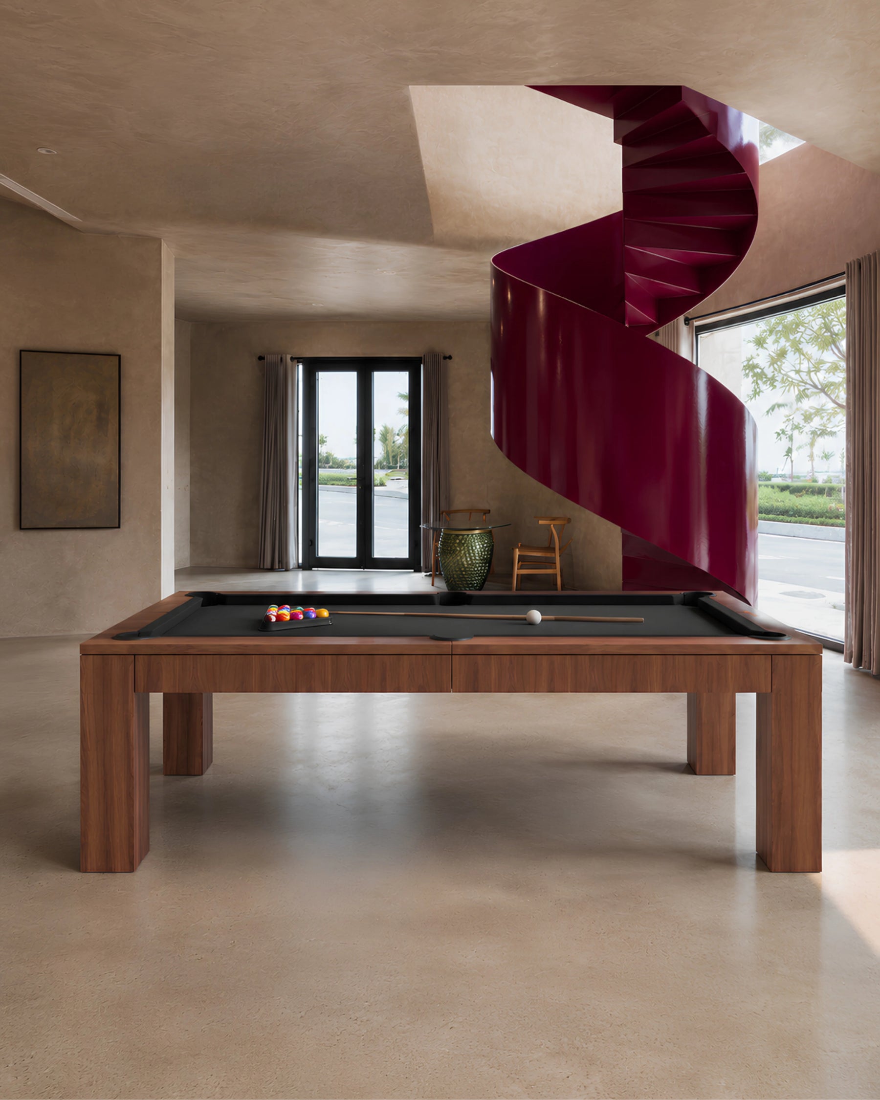Classico Pool Table in a room setting
