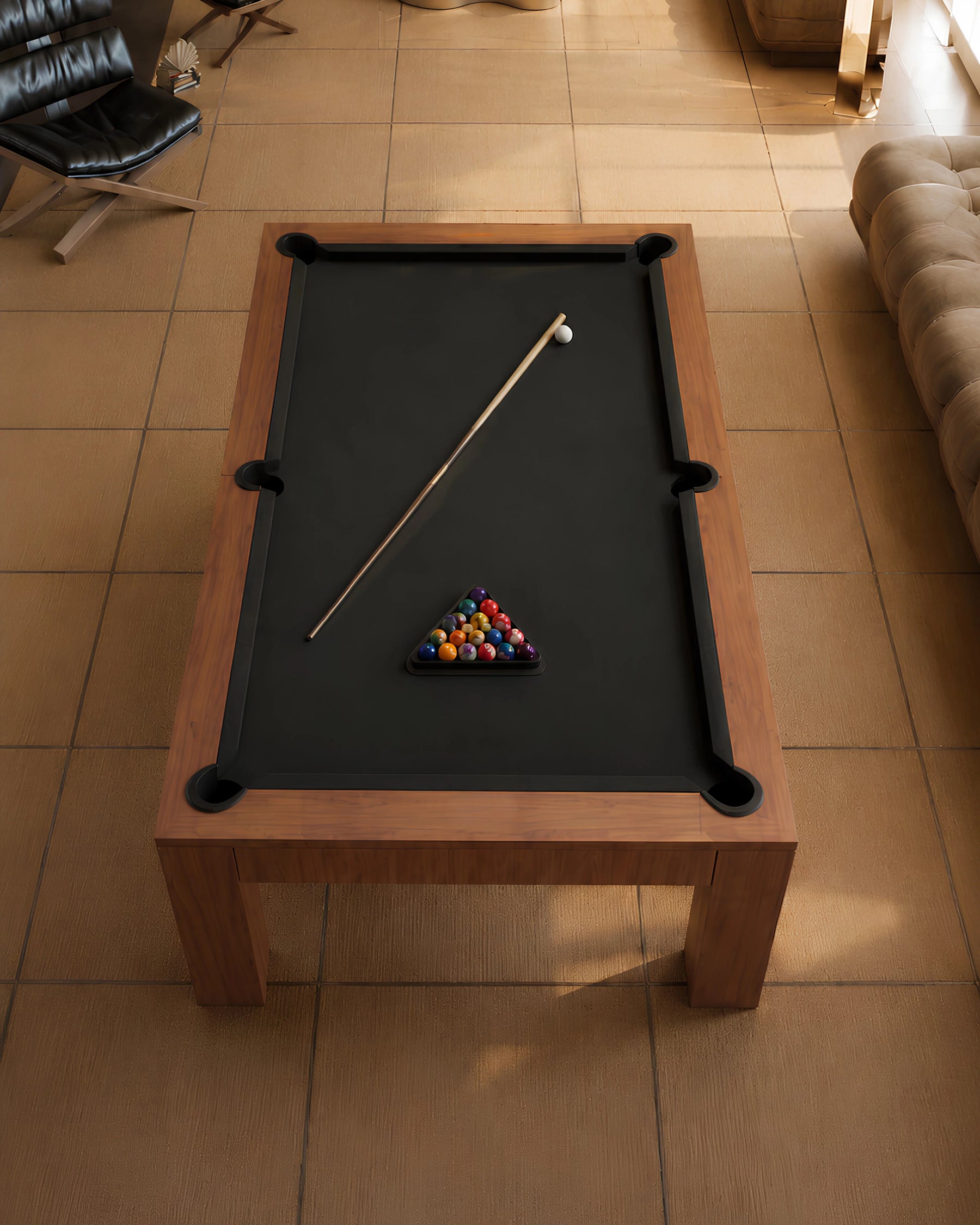 Classico Pool Table in a room setting