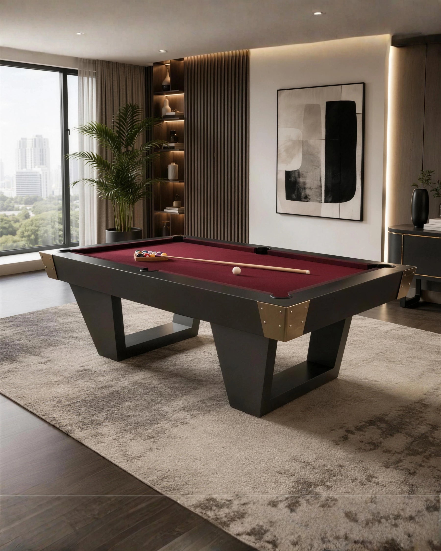 Embargo Pool Table in a room setting