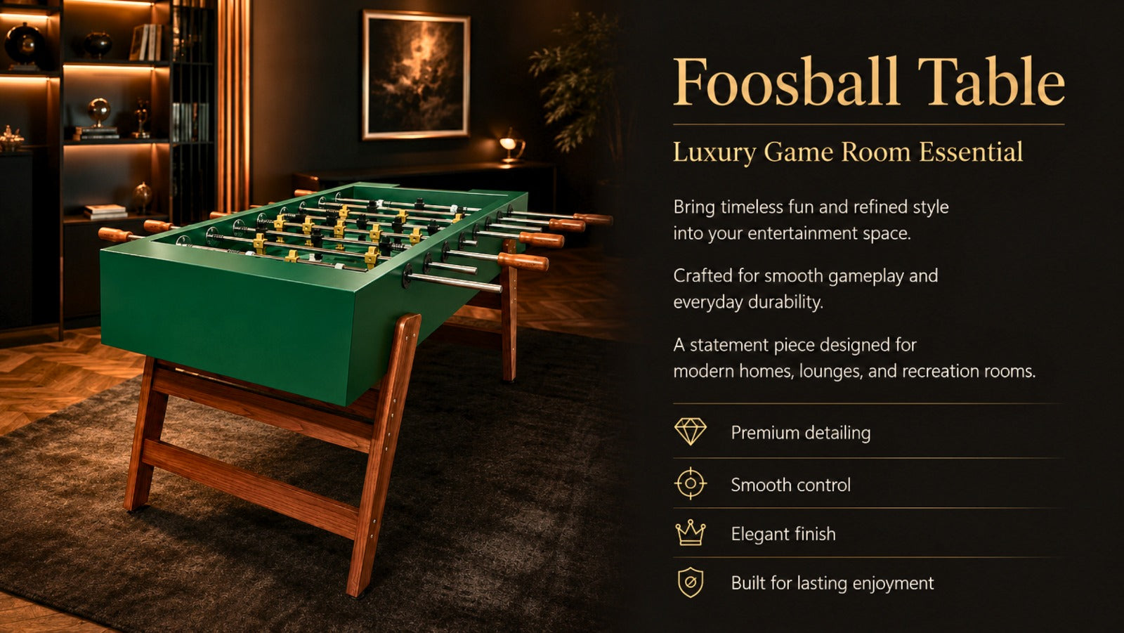 Why a Mini Foosball Table is Perfect for Indoor Entertainment