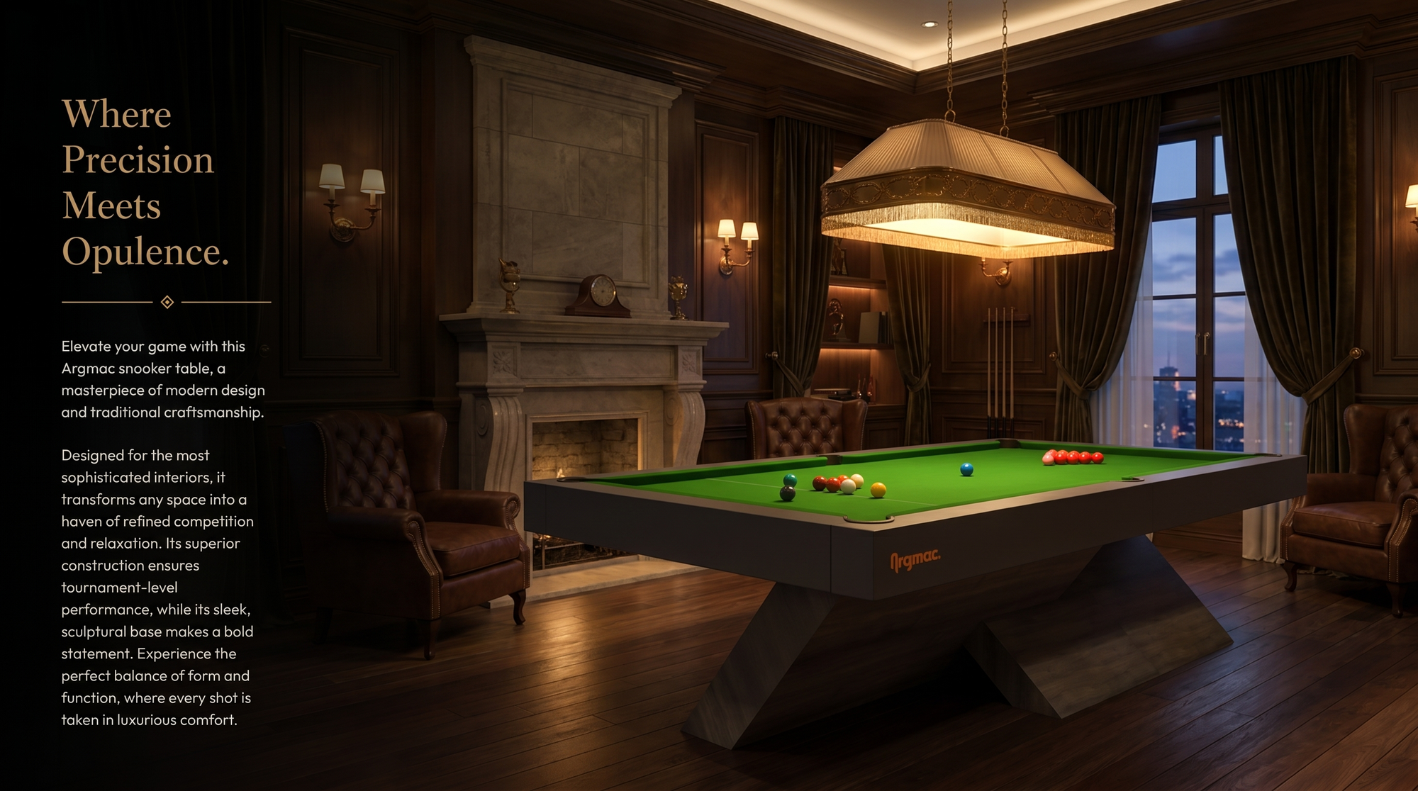 Best Snooker Tables for Elegant Luxury Game Rooms