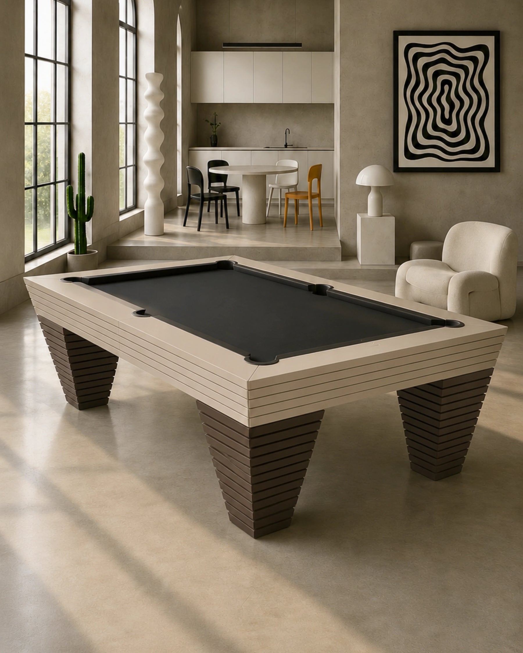 Mimosa Pool Table in a room setting
