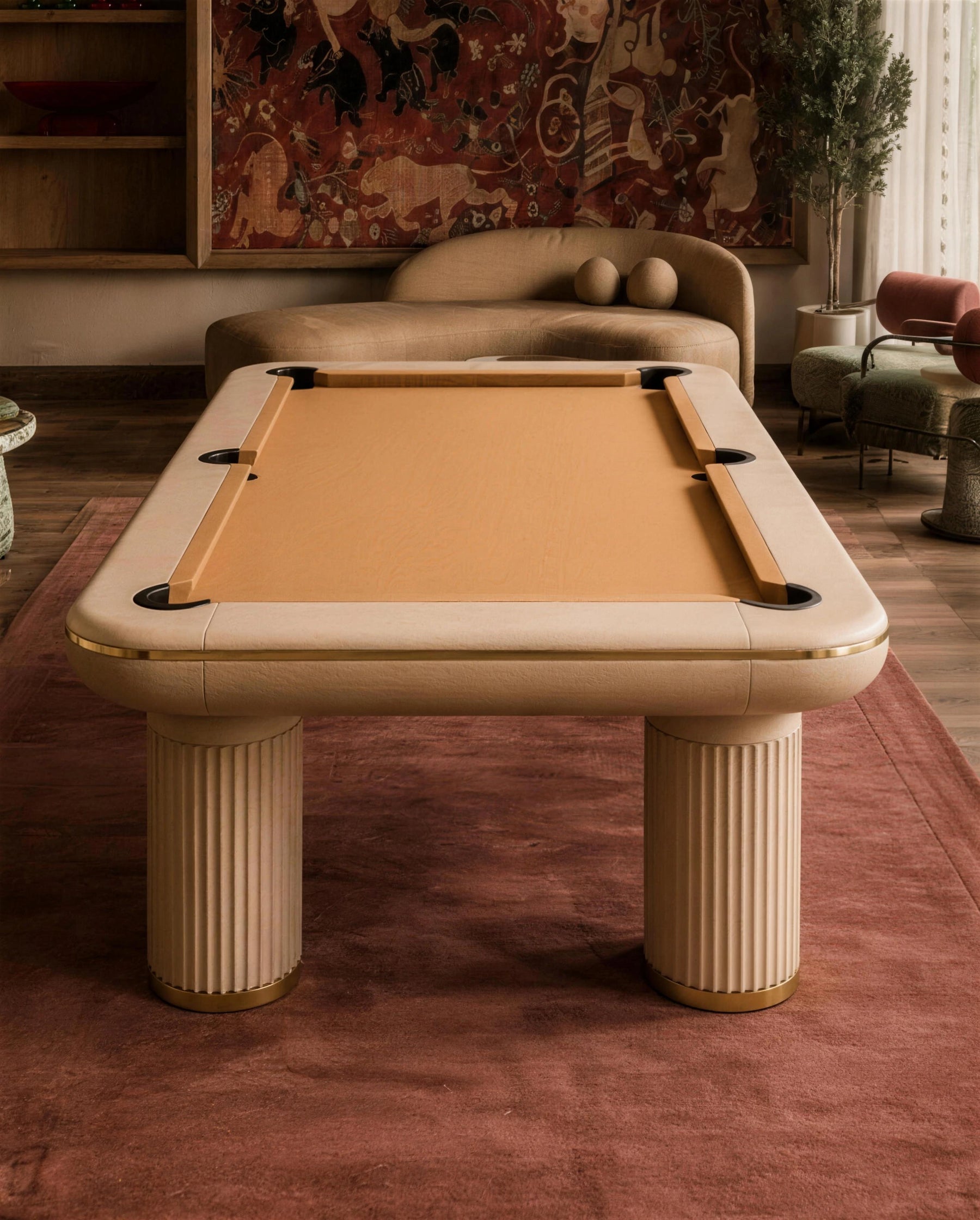 Novaire Pool Table in a room setting