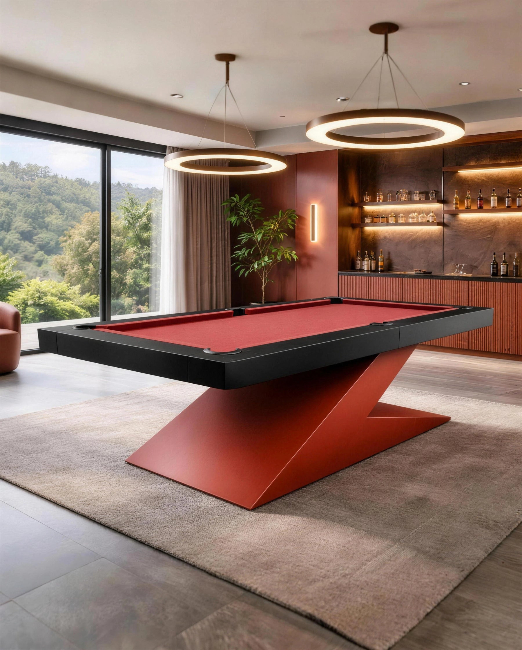 Outlier Pool Table in a room setting