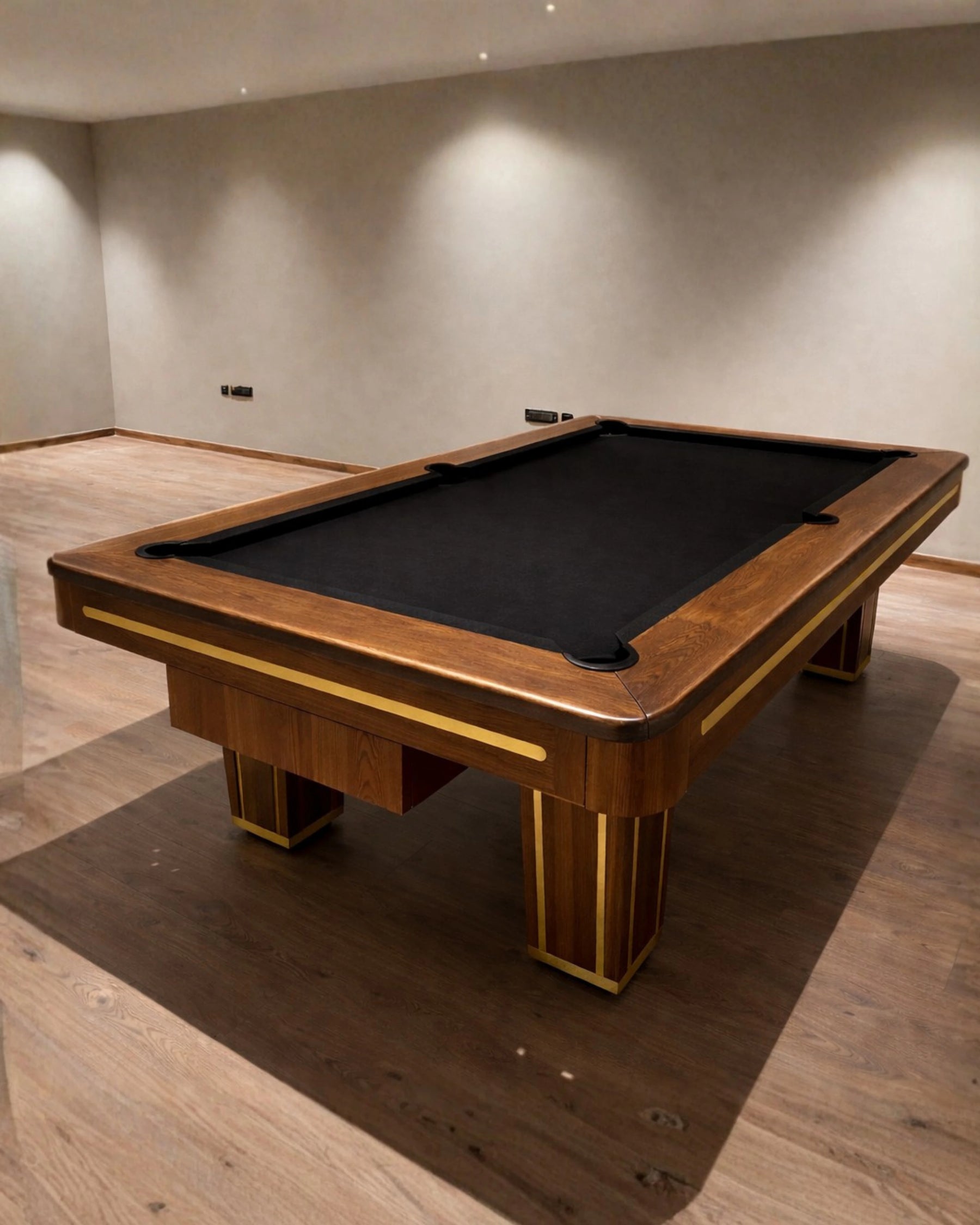 Vindsor Pool Table in a room setting