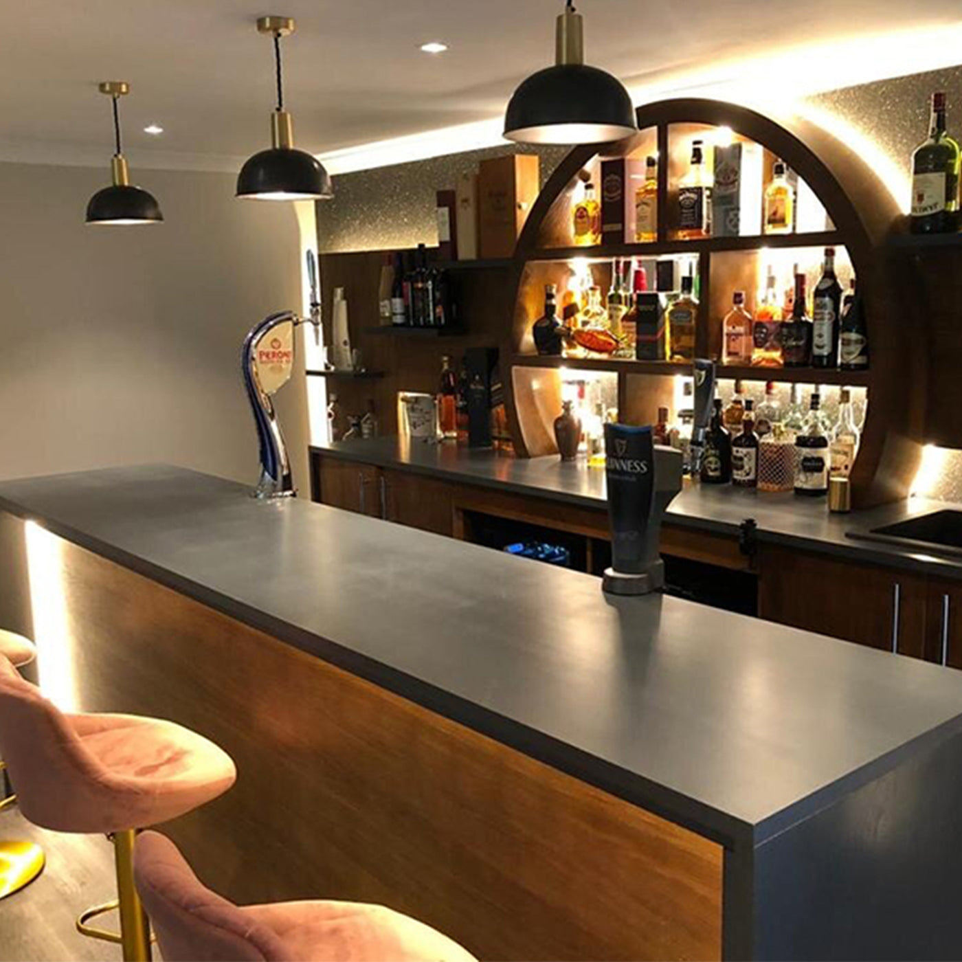 Nebbiolo Luxury Home Bar - argmac